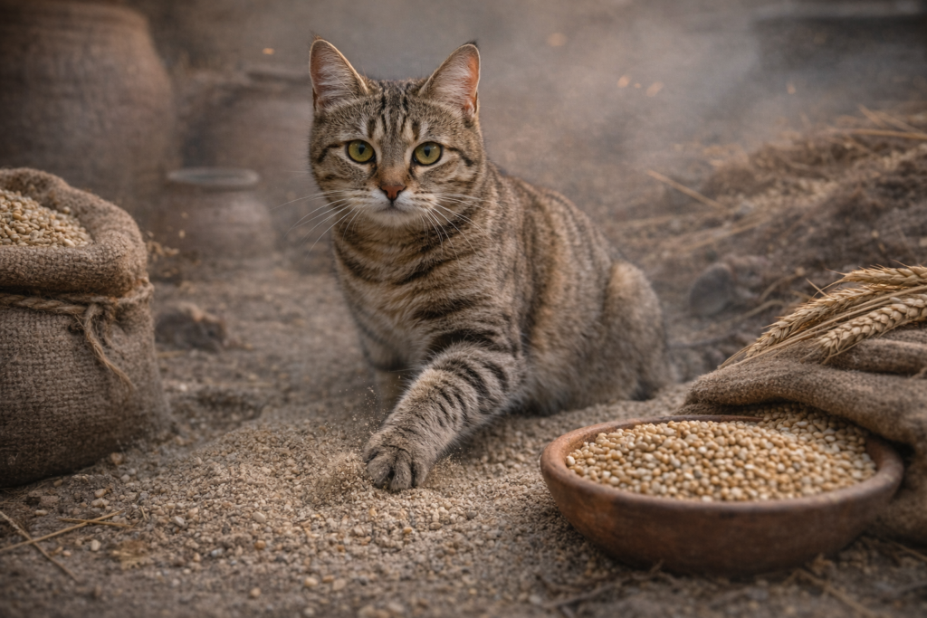 แมวกับมนุษย์: ใครกันแน่ที่เลี้ยงใคร? ประวัติศาสตร์การ domestication