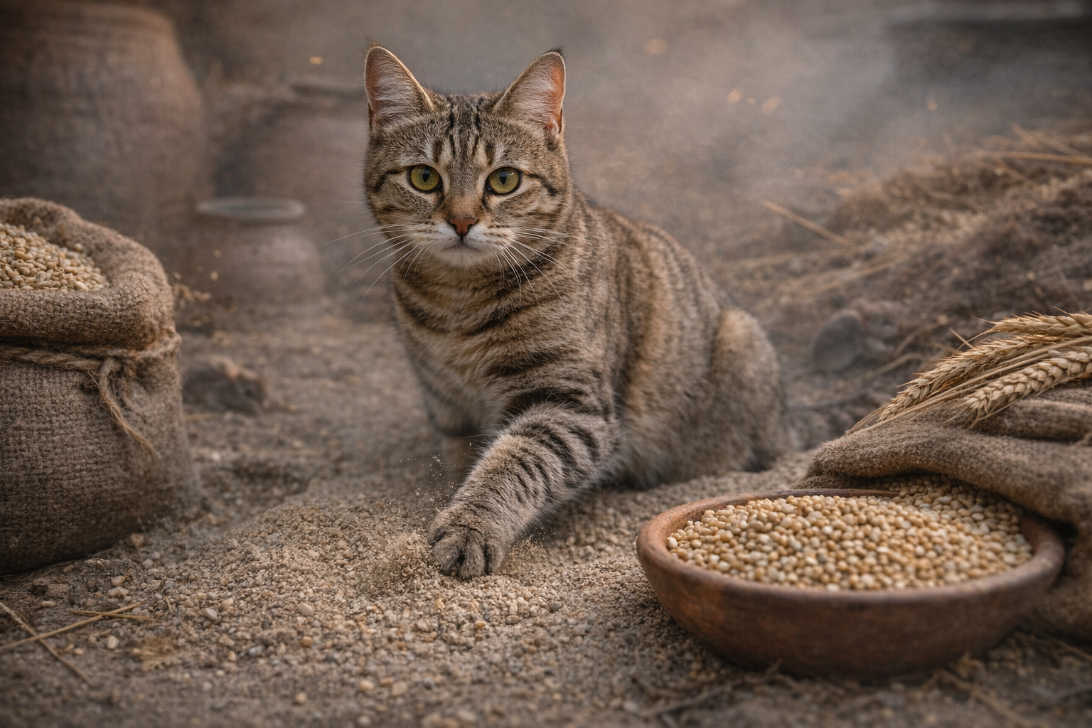 แมวกับมนุษย์: ใครกันแน่ที่เลี้ยงใคร? ประวัติศาสตร์การ domestication